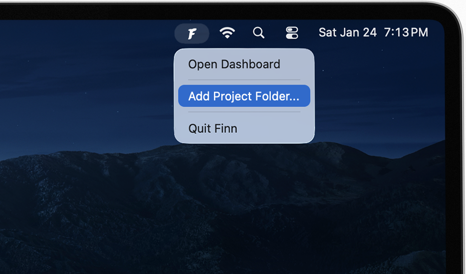 Toolbar mockup